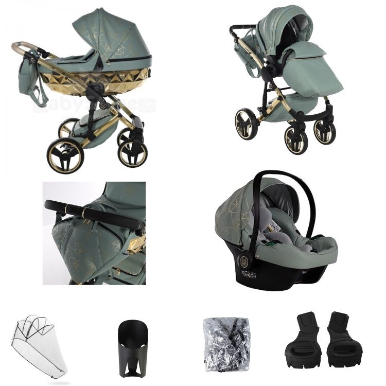 JUNAMA HEART KOLICA ZA BEBE SET 3U1